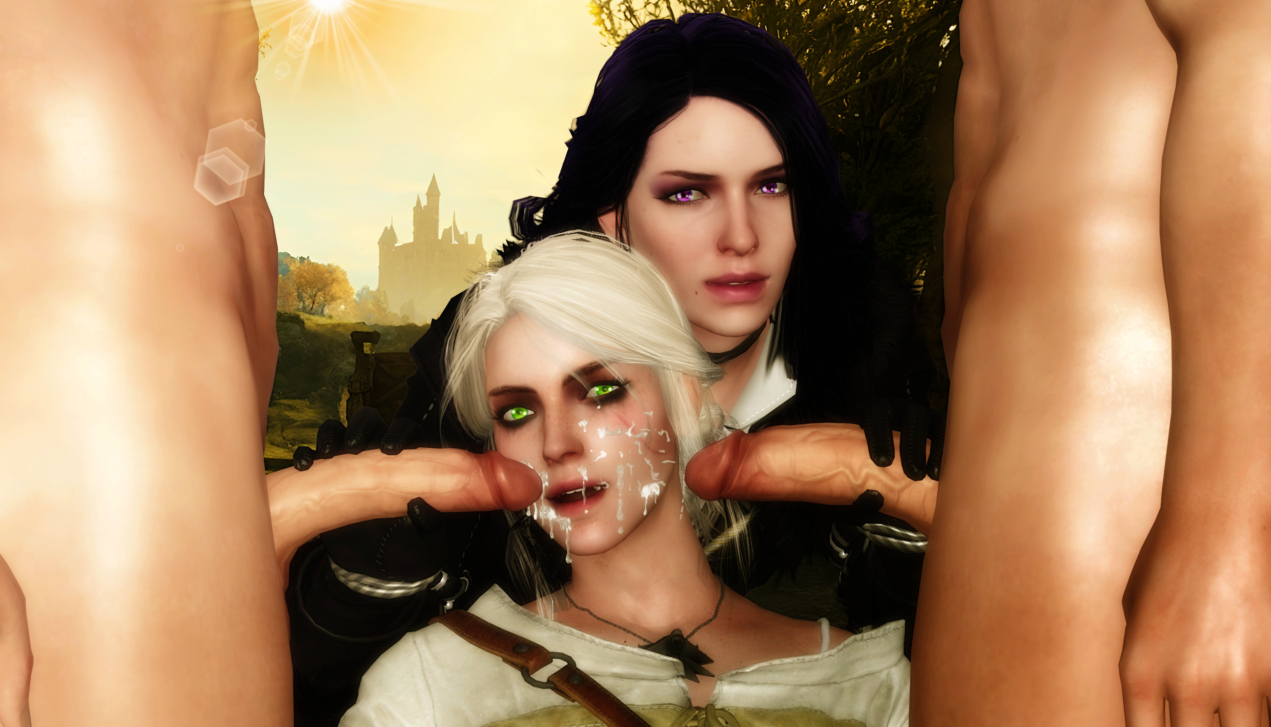 Ciri and Yennefer Enchanted Bond